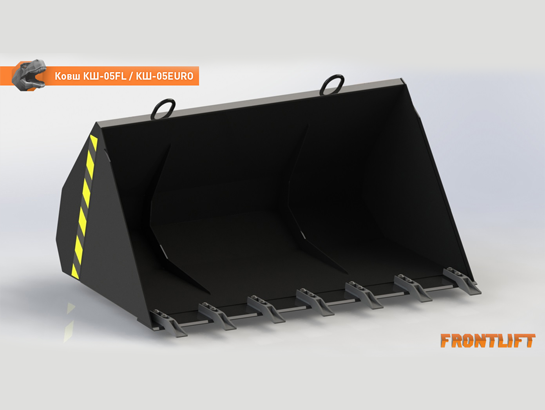Ковш КШ-05EURO со съемными зубьями FRONTLIFT